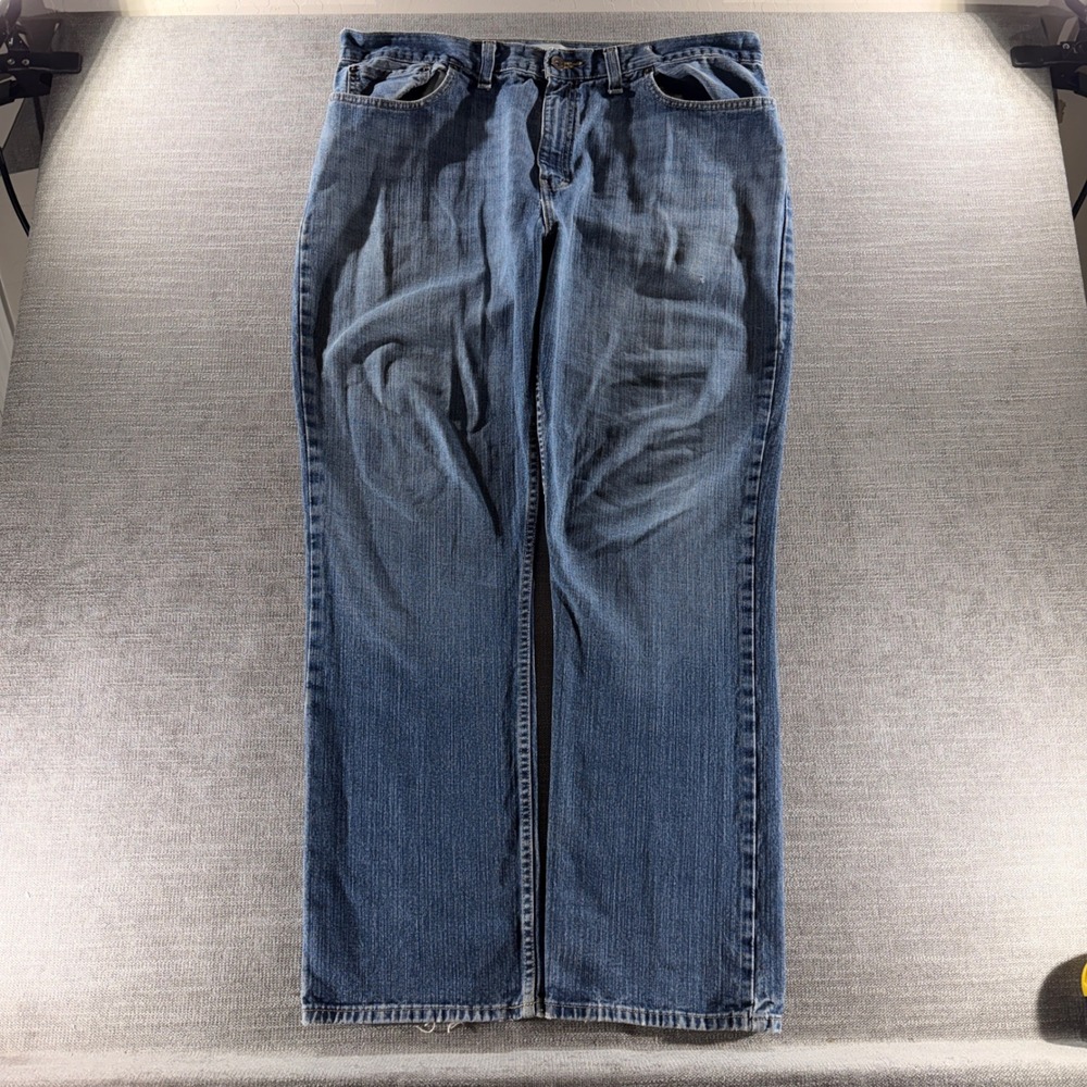 Route 66 Straight Fit Jeans Mens 40x32 Blue Good Classic Denim 100% Cotton